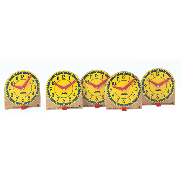 Carson Dellosa Mini Judy® Clock Set, PK12 0768223202